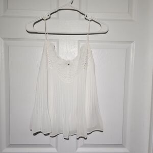 MASSIMO DUTTI pleated tank